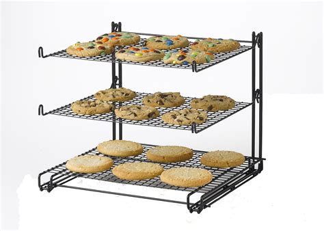 stackable cooling racks for cookies.